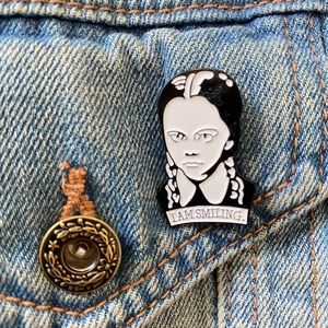 Wednesday Addams Enamel Pin